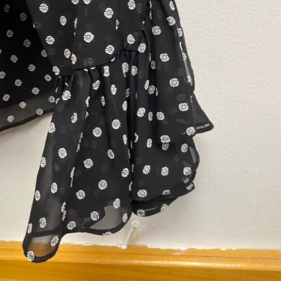 Alexis Odellia Top Polka Dot Sz XS - Picture 2 of 4